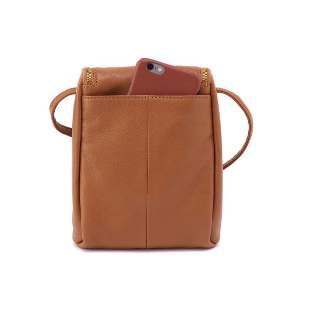 HOBO Fern Crossbody Bag Open Brown NWT Leather - Picture 2 of 9